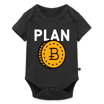 Plan B - Funny Blockchain HODL Digi Coin Crypto - Body à manches courtes Premium Bébé - noir - Devant