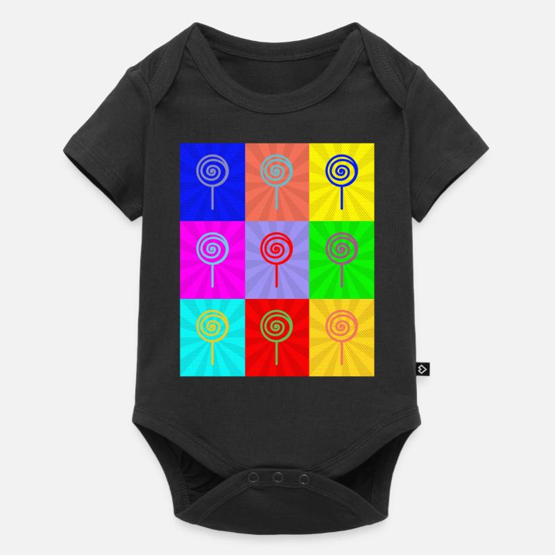 Pop Art - Body à manches courtes Premium Bébé - noir