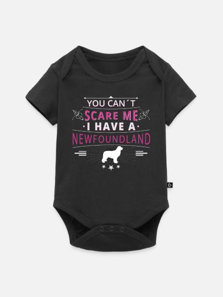 Neufundländer scare Newfoundland - Baby Premium Kurzarmbody - Schwarz