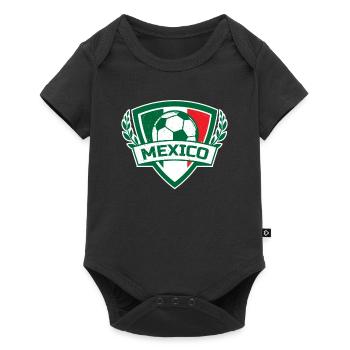 Mexique No 1 équipe cadeau - Body à manches courtes Premium Bébé - noir - Devant
