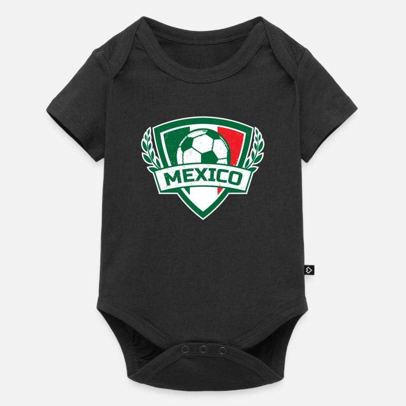 Mexique No 1 équipe cadeau - Body à manches courtes Premium Bébé - noir