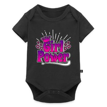 Girl Power - Girl Power - Baby Premium short-sleeve bodysuit - black - Front