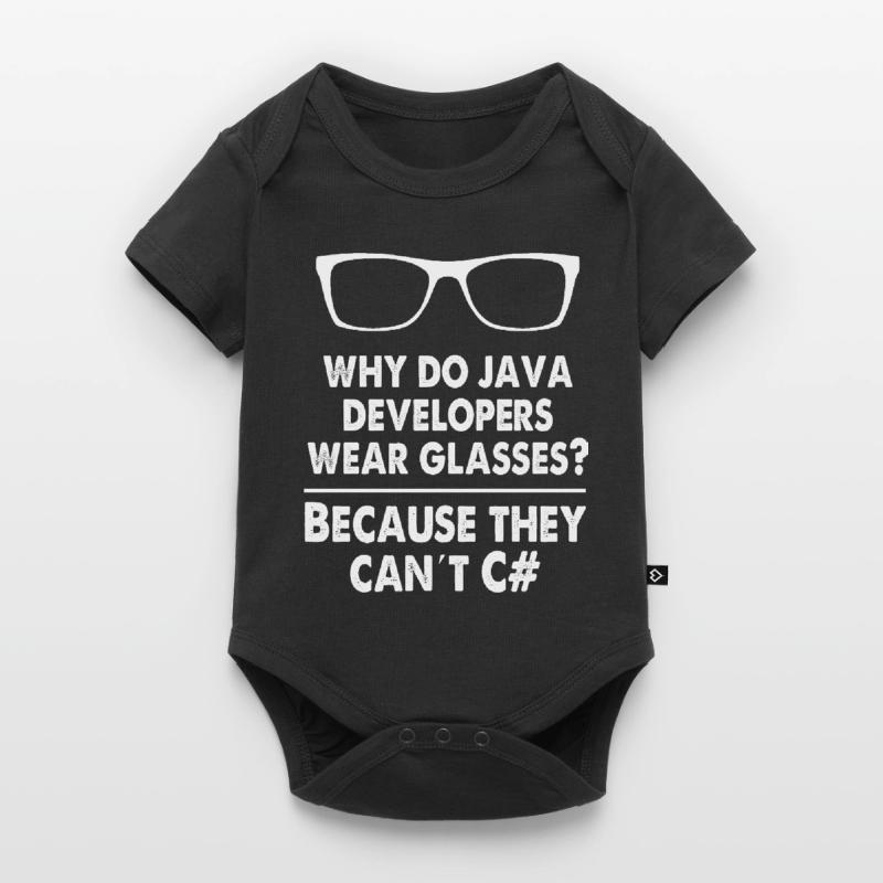 Developer Java Baby Premium Kurzarmbody