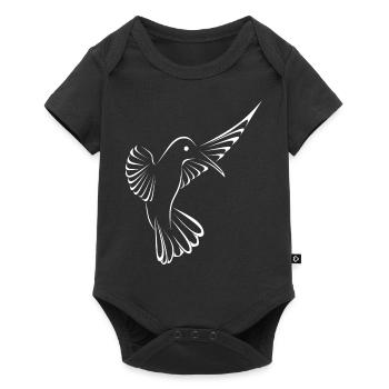 colibri - Body à manches courtes Premium Bébé - noir - Devant