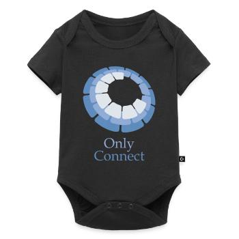Only Connect - Baby Premium short-sleeve bodysuit - black - Front