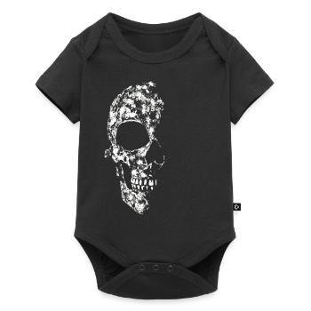 Ghost Skull - Baby Premium short-sleeve bodysuit - black - Front