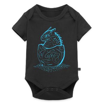 Bébé Dragon - Body à manches courtes Premium Bébé - noir - Devant