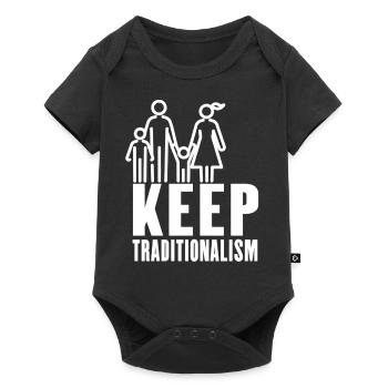 Tradition - Mother - Father - Children - Traditionism - Baby Premium short-sleeve bodysuit - black - Front