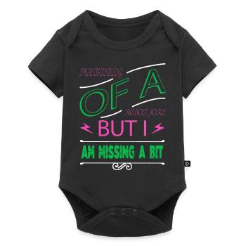 engineer birthday present idea gift idea funny - Baby Premium Kurzarmbody - Schwarz - Vorne