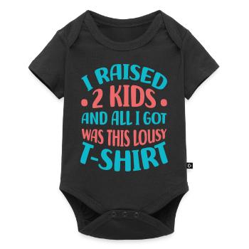 Mutter - Baby Premium Kurzarmbody - Schwarz - Vorne