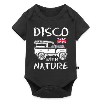 Disco with Nature Landy - Baby Premium short-sleeve bodysuit - black - Front