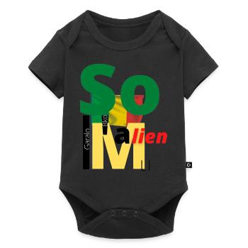 So malien=so malian - Body à manches courtes Premium Bébé - noir - Devant