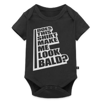 look soon citation de chemise - Body à manches courtes Premium Bébé - noir - Devant