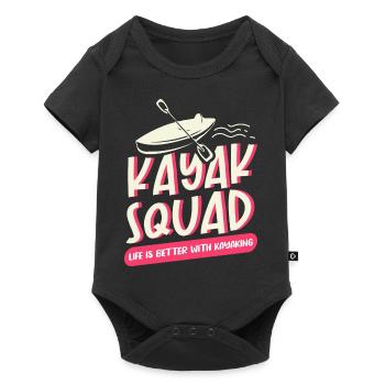 Kayak Squad Canoë-kayak Sports nautiques - Body à manches courtes Premium Bébé - noir - Devant