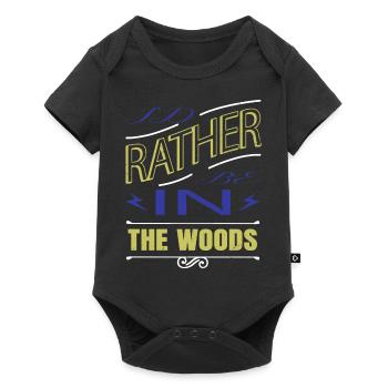 present gift advanture gift best geek america fun - Baby Premium short-sleeve bodysuit - black - Front