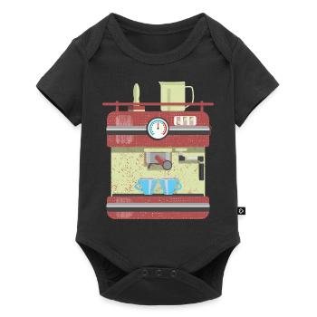 Machine à café Vector - Body à manches courtes Premium Bébé - noir - Devant