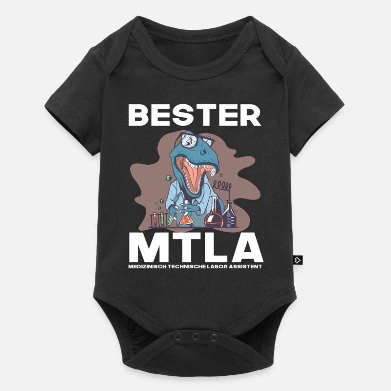 Bester MTLA, Labor assistent - Baby Premium Kurzarmbody - Schwarz
