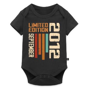 September 2012 Original Birthday Gift Idea - Baby Premium short-sleeve bodysuit - black - Front