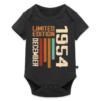 December 1954 - 1954 December - Baby Premium short-sleeve bodysuit - black - Front