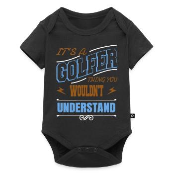 Caniche Dog Lover Birthday Gift Idea Bday - Body à manches courtes Premium Bébé - noir - Devant