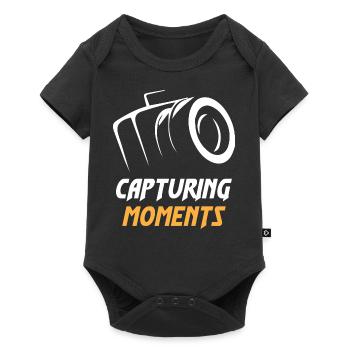 Capturing Moments Camera Photographer - Baby Premium short-sleeve bodysuit - black - Front