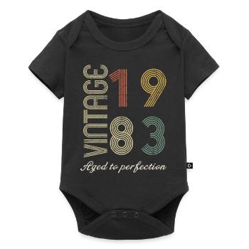 Birthday gift 41 years old - 1983 - Baby Premium short-sleeve bodysuit - black - Front