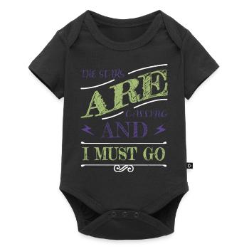 Geek blague anniversaire cadeau idée astronomie cadeaux - Body à manches courtes Premium Bébé - noir - Devant