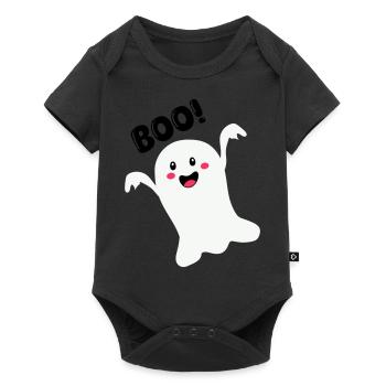 Fantôme 01 - Body à manches courtes Premium Bébé - noir - Devant