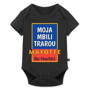 Mayotte2_rahachiri - Body à manches courtes Premium Bébé - noir - Devant