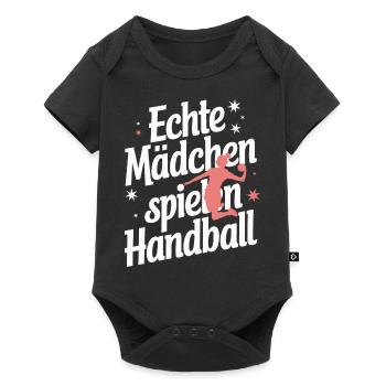 Handball Sports Joueurs de handball Joueurs de handball - Body à manches courtes Premium Bébé - noir - Devant
