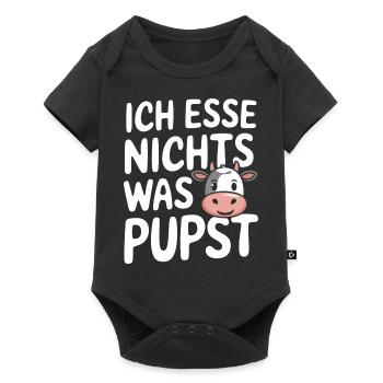 Végétarien Végétalien Végétarien Végétarien - Body à manches courtes Premium Bébé - noir - Devant