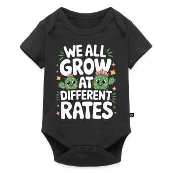 Cactus Cacti Desert Plant - Baby Premium short-sleeve bodysuit - black - Front