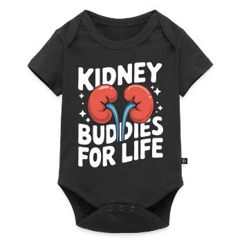 Kidney Donor Kidney Organ Donor - Baby Premium short-sleeve bodysuit - black - Front