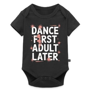 Dancing Dancers Dancing - Baby Premium short-sleeve bodysuit - black - Front