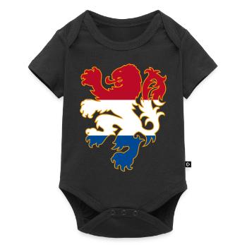 Coat of arms of the Netherlands: Pride & Style - Baby Premium short-sleeve bodysuit - black - Front