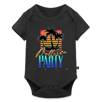 Mallorca Party Crew - Body à manches courtes Premium Bébé - noir - Devant