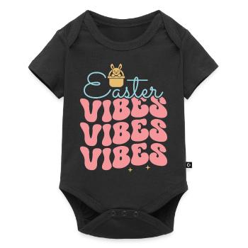 Ostern - Baby Premium Kurzarmbody - Schwarz - Vorne