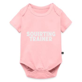 I Heart Squirters Adulte Blague J’Aime Éjaculer - Body à manches courtes Premium Bébé - rose - Devant