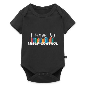 I Have No Shelf Control - Baby Premium Kurzarmbody - Schwarz - Vorne