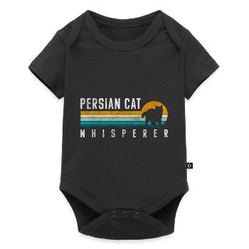 Cat House Tiger Fur Mistress - Baby Premium short-sleeve bodysuit - black - Front