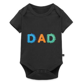 Dad of the Birthday Monster 1st Birthday Family - Baby Premium short-sleeve bodysuit - black - Front