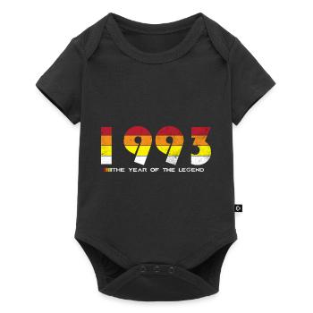 Millésime 1993 - L’année de la légende - Rétro 31 - Body à manches courtes Premium Bébé - noir - Devant