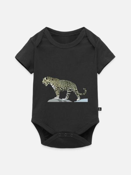 jaguar - Body à manches courtes Premium Bébé - noir