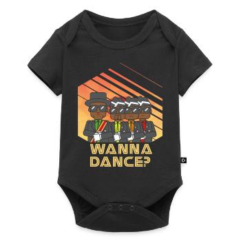 Cercueil danseur Meme Wanna Dance Coffin - Body à manches courtes Premium Bébé - noir - Devant