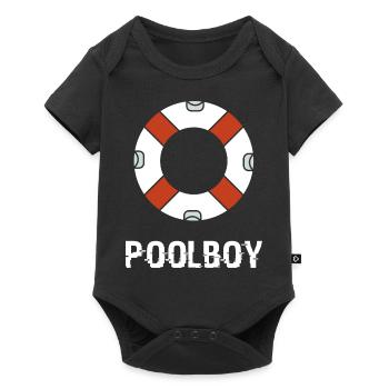 Sauveteur Été - Body à manches courtes Premium Bébé - noir - Devant