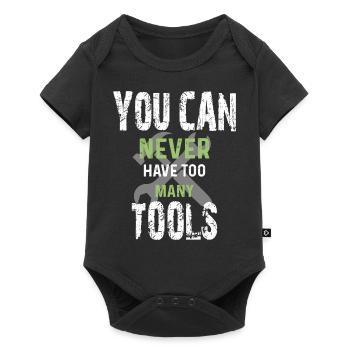 Vous ne pouvez jamais avoir trop d’outils - Body à manches courtes Premium Bébé - noir - Devant