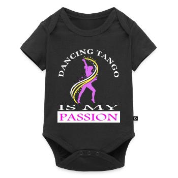 Tango Danse Tango Danseurs Danse Couple Cours de Danse cadeau - Body à manches courtes Premium Bébé - noir - Devant