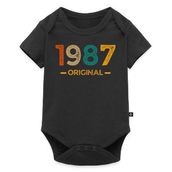 1987 original - Body à manches courtes Premium Bébé - noir - Devant