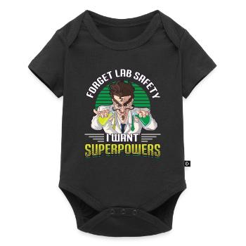Forget your safety, science chemistry - Baby Premium short-sleeve bodysuit - black - Front