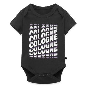 Cologne Cologne Allemagne City Font Skyline - Body à manches courtes Premium Bébé - noir - Devant